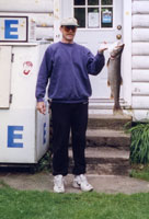 Dave Pepper and Lake Trout, August 1998