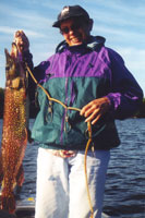 Janey Brown 12 lb Pike August 2001